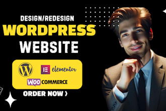 design, redesign, build, rebuild, clone, customize  wordpress website