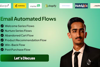 setup klaviyo ecommerce email marketing flows for shopify