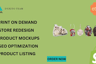 setup printful printify gelato shopify etsy print on demand store design shopify