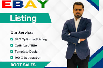 optimize your ebay listing for top rankings, 2x more sales SEO expert