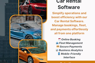 develop car rental software