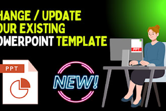 do powerpoint presentation maker and add a new template