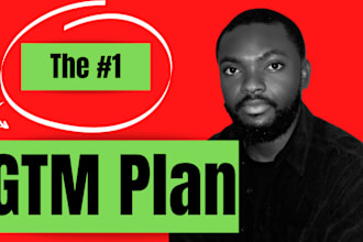 shape your product go to market plan or strategy