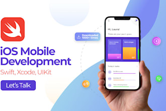 develop a professional ios app in swift or swiftui for you