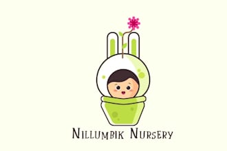 design expertly crafted plant nursery logo