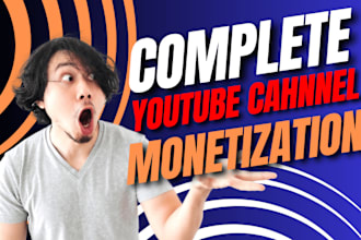 do complete youtube monetization promotion organically
