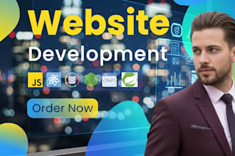 build responsive and modern fullstack website