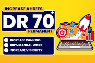 increase domain rating ahrefs DR domain authority da using quality SEO backlinks