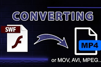 am converting swf animation to video