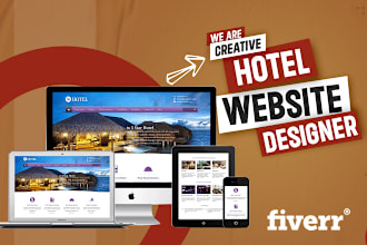 design hotel booking website with online booking system