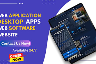 develop  a desktop or web application and powerapps developer