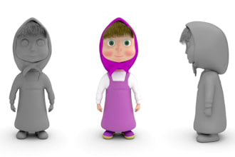 create 3d game and printing models