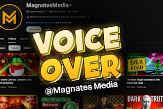provide documentary voice over like magnates media