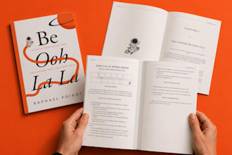 do clean nonfiction book formatting and interior design