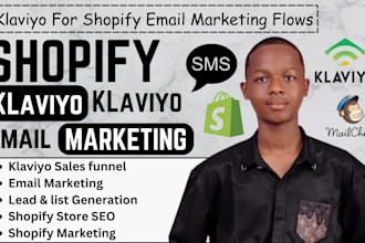 klaviyo email marketing, klaviyo flows, klaviyo sales funnel, shopify marketing