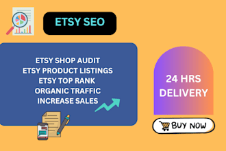 audit etsy SEO title etsy tags to rank top etsy listings