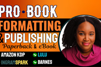 book formatting for amazon KDP ebook paperback formatting ingramspark publishing