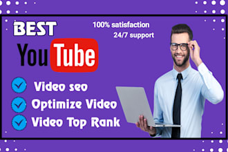 be best SEO specialist  for your youtube channel growth