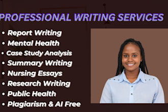 do clinical nursing, public health, mental health papers and psychology