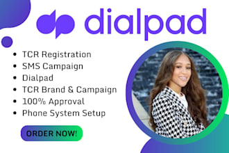 dialpad a2p 10dlc registration, tcr compliance, SMS approval expert