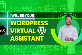 be your wordpress VA virtual assistant for blog post upload