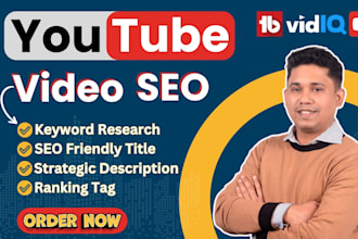 advanced youtube video SEO for organic ranking