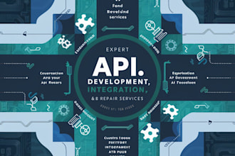 custom API solutions development, integration, and repair