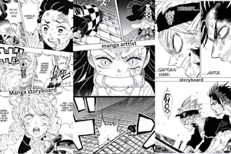 be your manga artist anime manga illustration manga nsfw storyboard mangaka