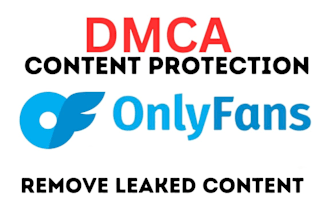 send dmca takedown notice to remove leaked content of onlyfans under dmca