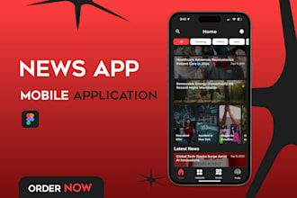 design creative and interactive mobile app UI UX design