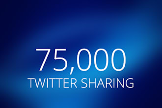 tweet your message to over 75,000 highly active followers