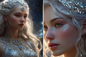 create highc quality ai art with mid journey, lionardoai