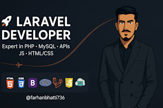build responsive laravel web apps with PHP and mysql