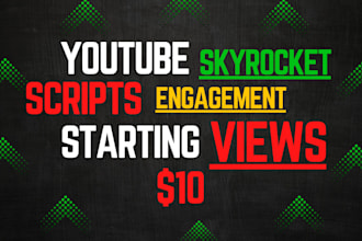 craft youtube script with premium research and scriptwriting