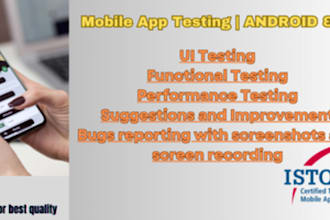 do website testing,mobile app testing android and ios testing
