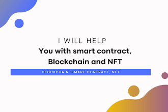 help you with blockchain smart contract development