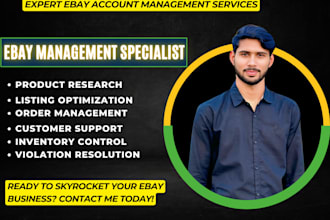 be your expert ebay virtual assistant, ebay 2 step dropshipping