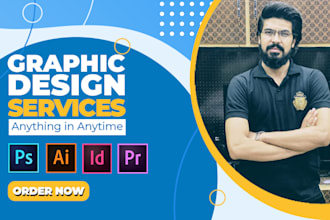 be your personal graphic designer or graphic artist