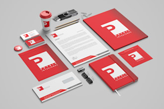 do premium business card, letterhead, and stationery design