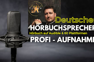 do your german audiobook production