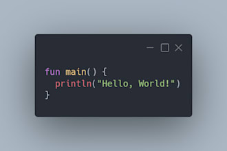 do java, kotlin, c, cpp programming tasks for you