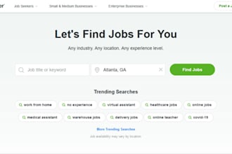 do wordpress job board website job agency staff hiring website