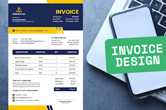 making invoice template for your business