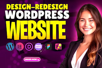 design, redesign, update, edit, copy clone or revamp wordpress site