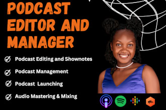 edit, manage and produce your podcast professionally