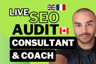 be your SEO audit consultant, coach, trainer, mentor, teacher, expert