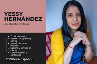 be your virtual assistant in spanish