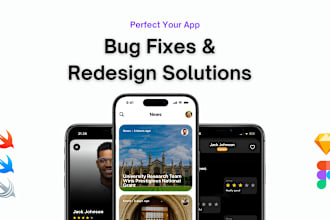 fix bugs or redesign your swiftui app