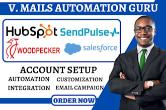 setup zep to mail icontact marketo sendy sendpulse salesforce woodpecker hubspot