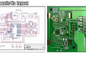 design quality pcb board circuit schematic using altium easyeda kivas eagle